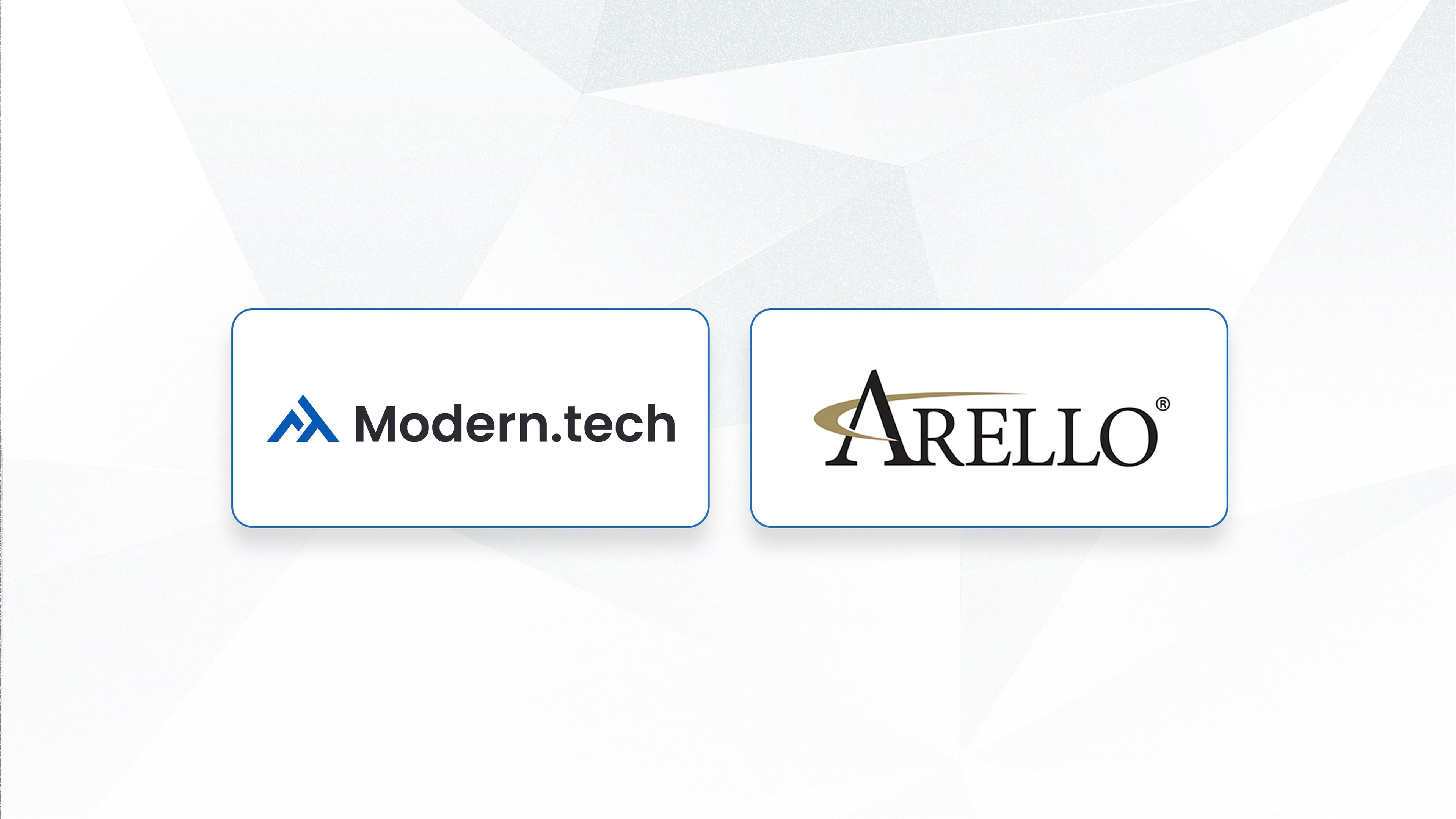 Modern.tech and ARELLO Announce Multi-Year Software Development Partnership header image